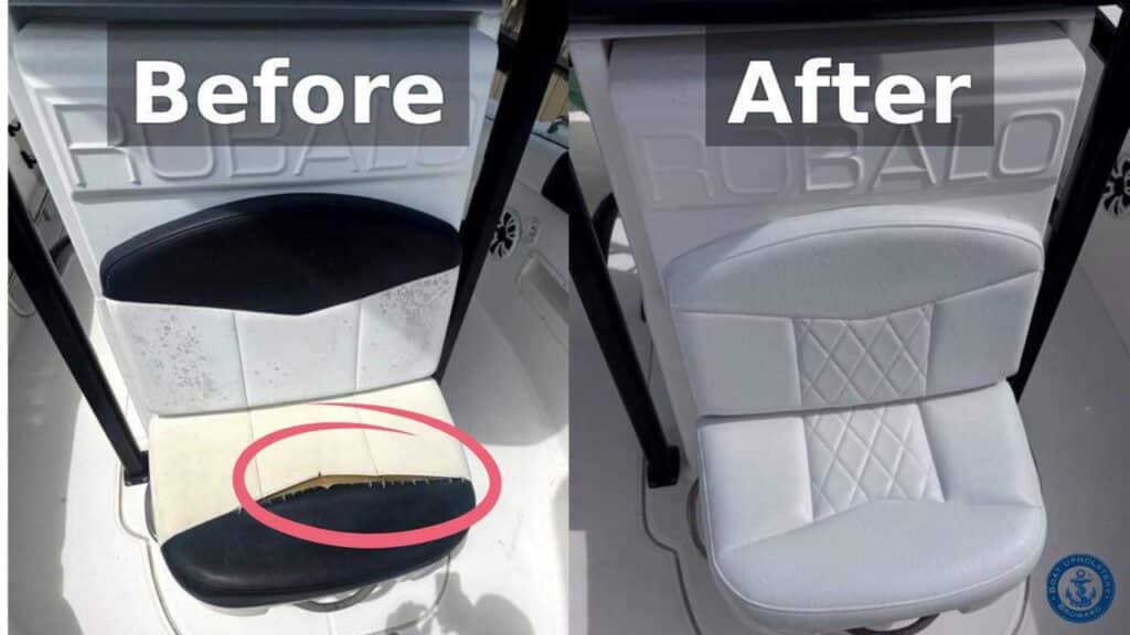 The Problem with Factory Robalo Upholstery