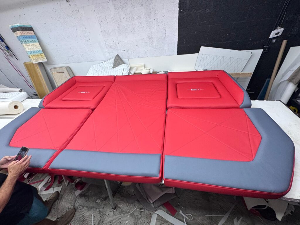 Boat Cabin Wall Upholstery