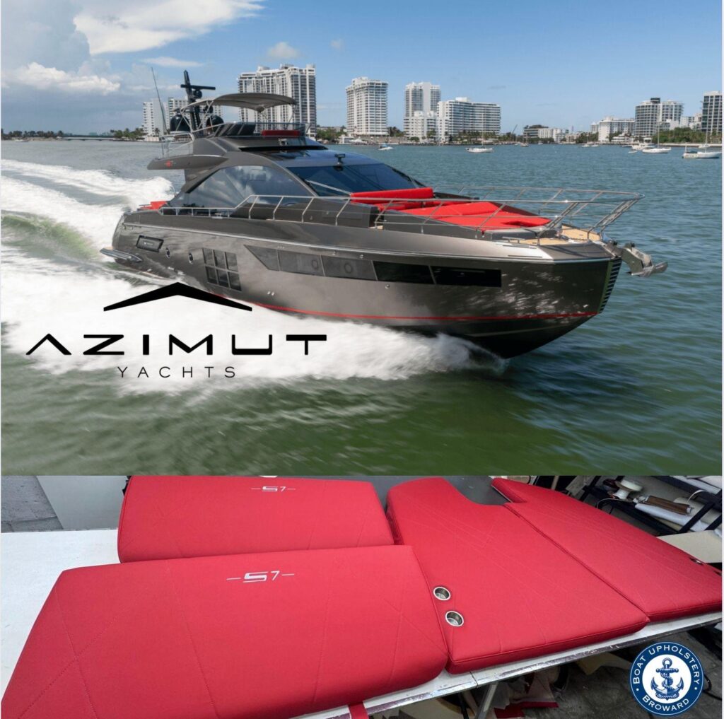 Azimut Yacht Upholstery and Interiors Fort Lauderdale