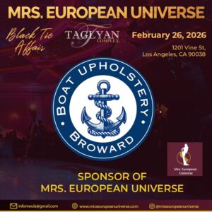 official sponsor of the Mrs. European Universe beauty pageant