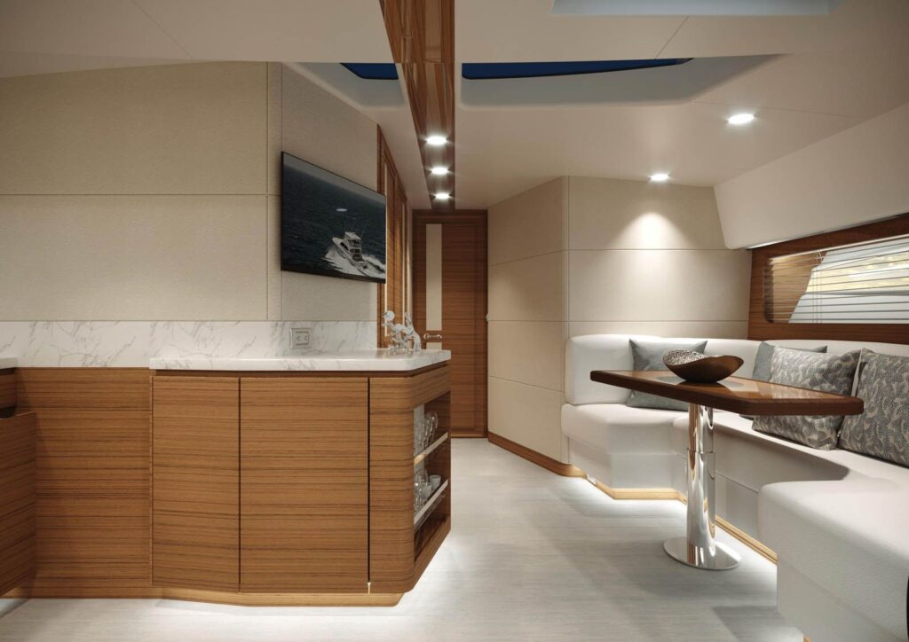 Boat Interior Renovation photo cabin