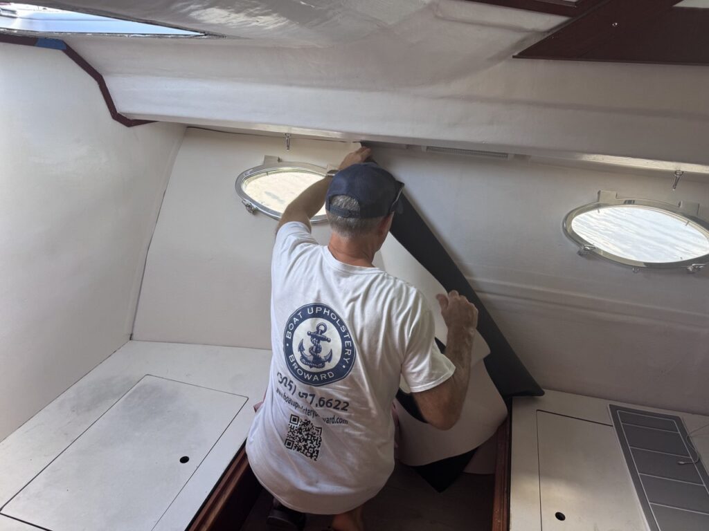  marine cabin interior restoration
