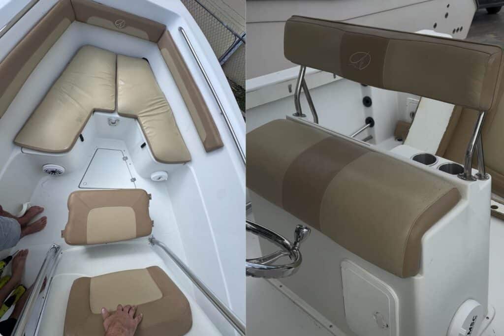 Boat original interior