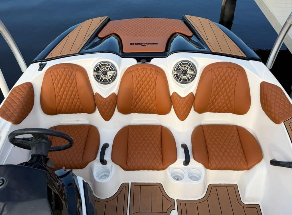 SeaDoo boat upholstery